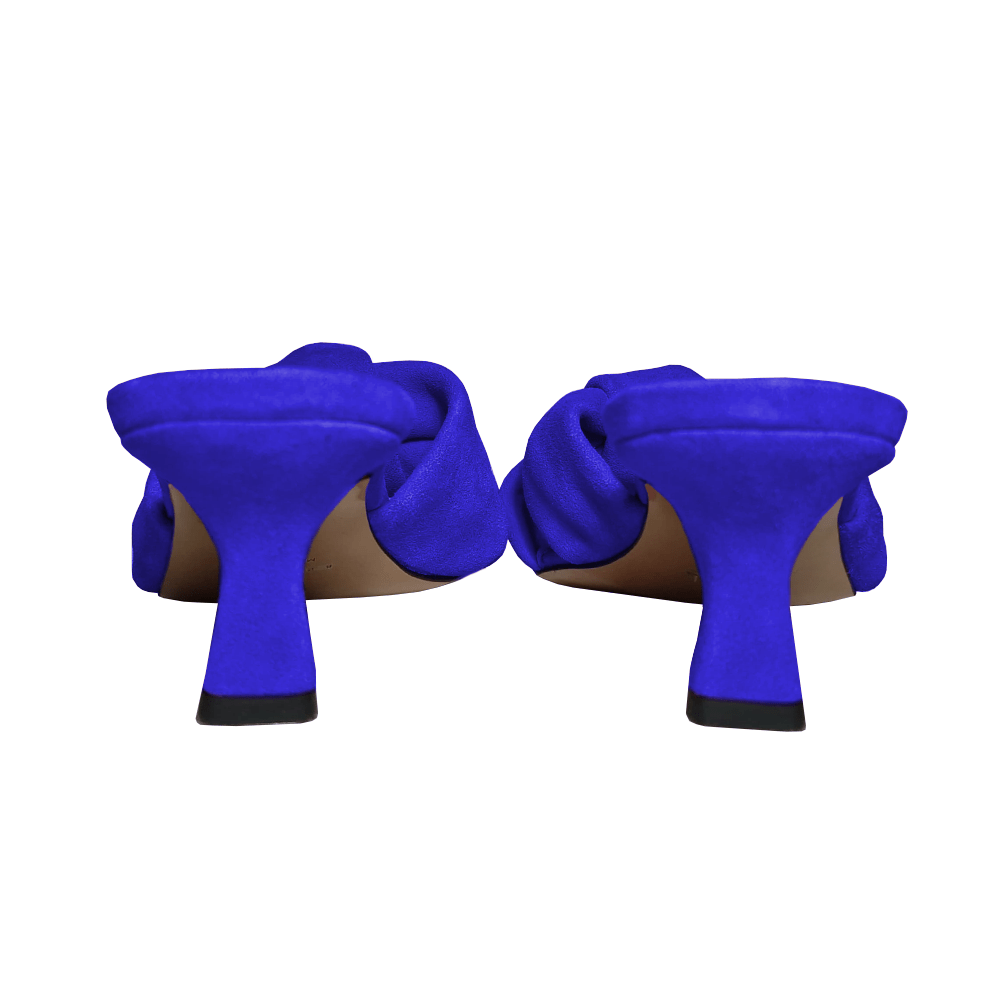 Identità Mules MARGAUX CAMOSCIO BLU