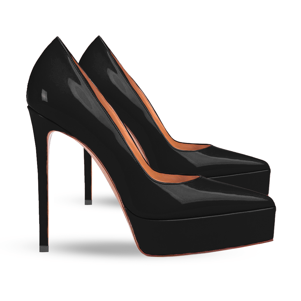 Identità Décolleté JIMENA VERNICE NERO