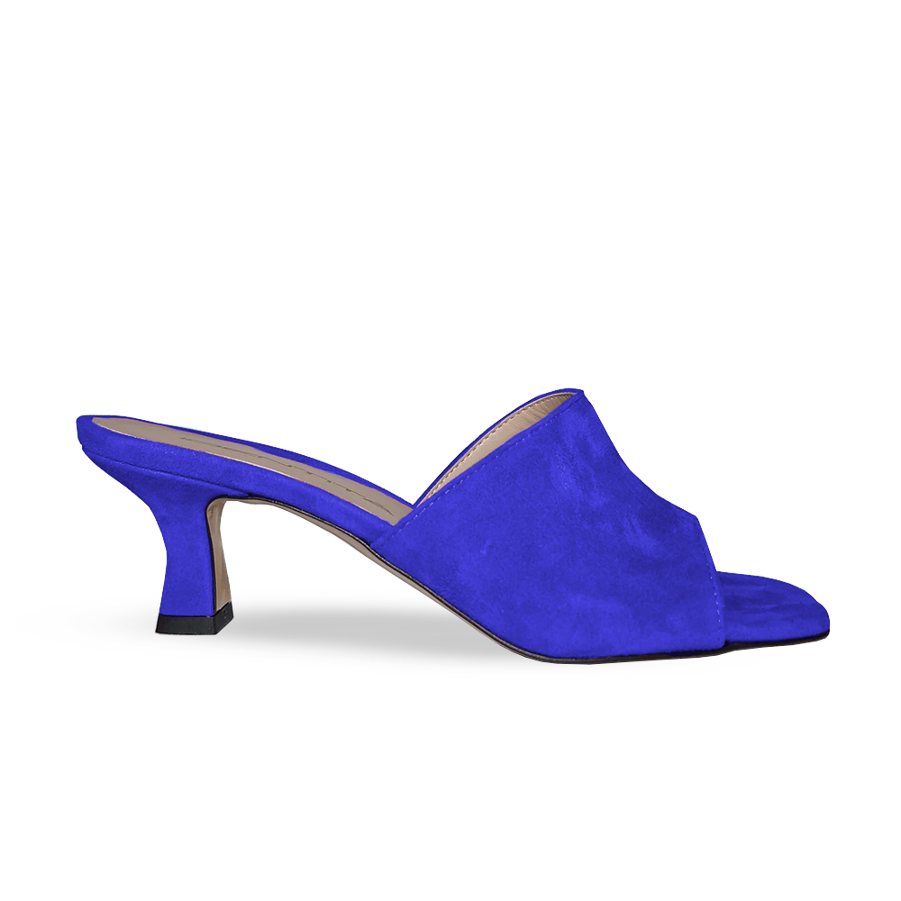Identità Flat MILLY SUEDE BLU