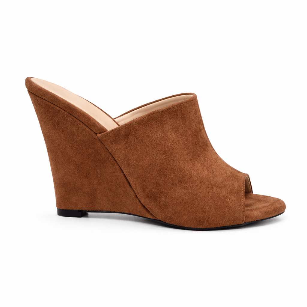 Identità Mules BERNADINE SUEDE MARRONE
