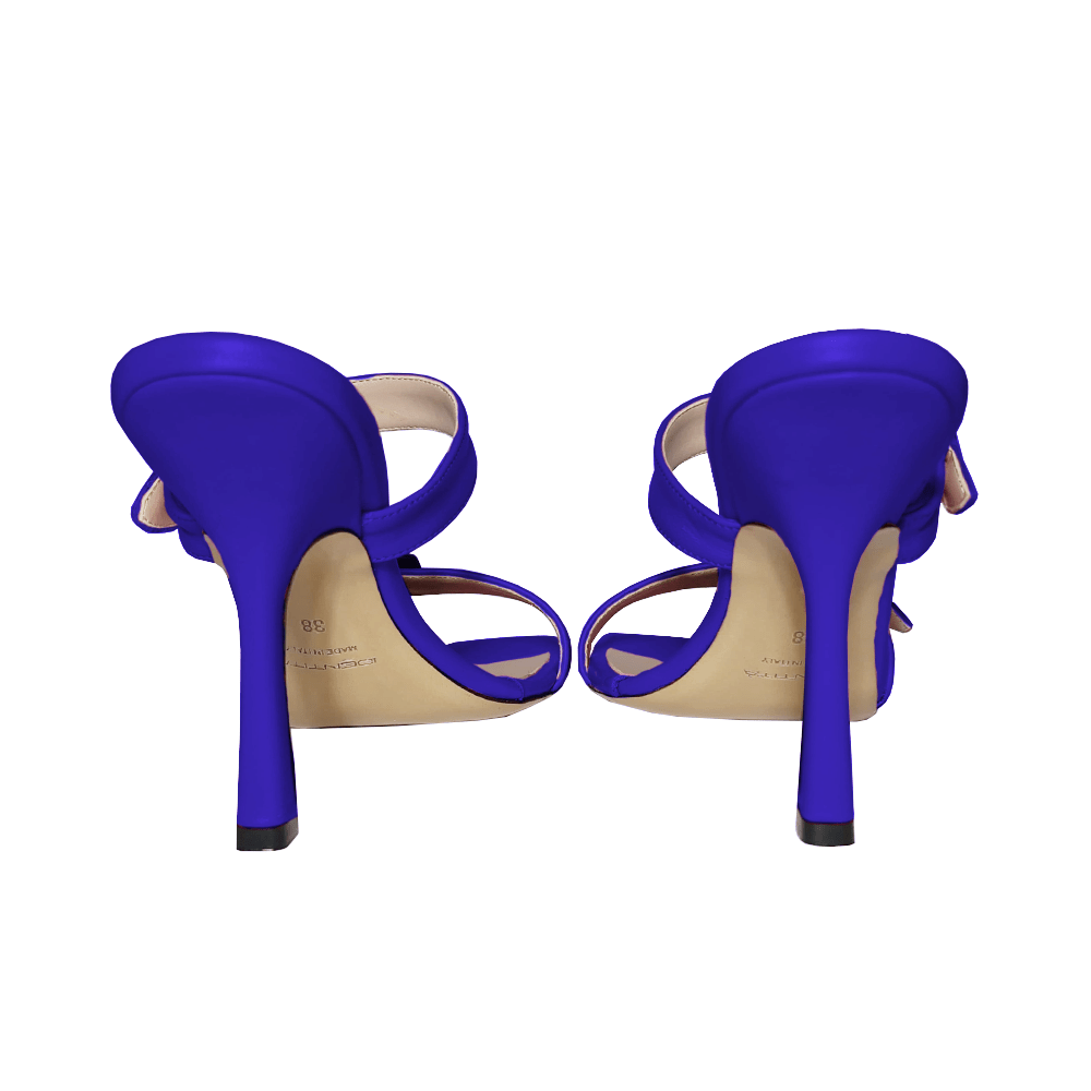 Identità Mules KIM PELLE BLU