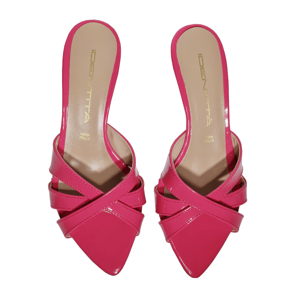 Identità Mules SOHA VERNICE FUCSIA