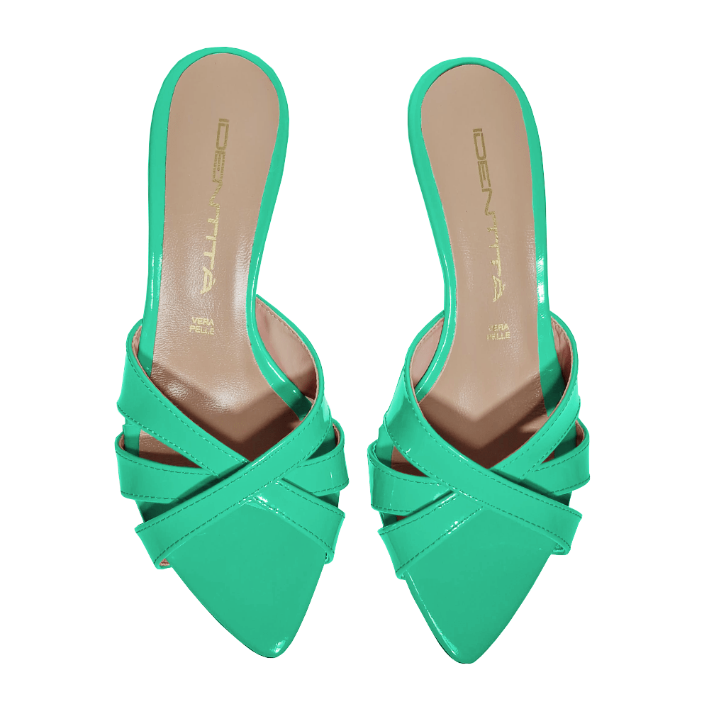 Identità Mules SOHA VERNICE TIFFANY