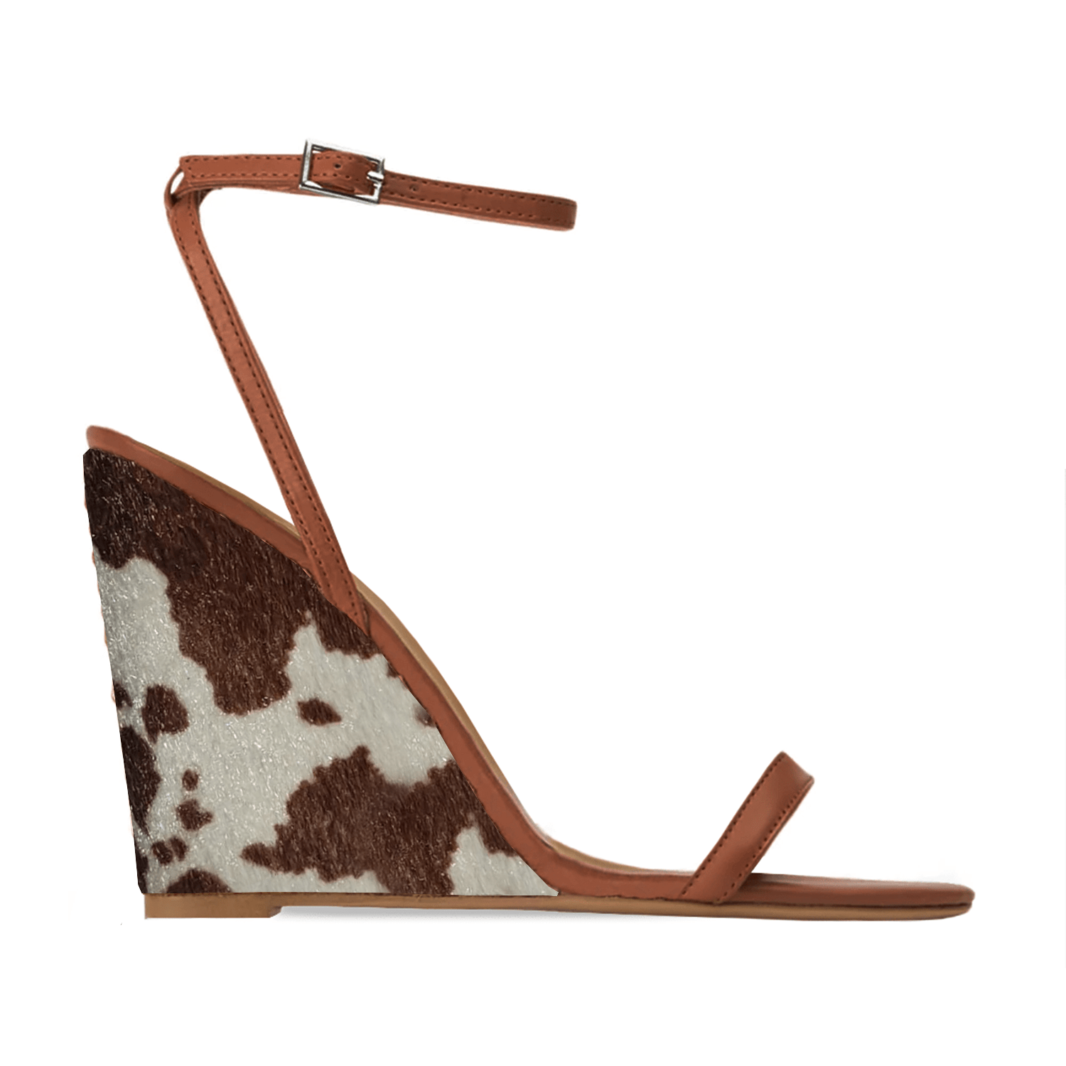 Identità Sandali DASHA ANIMALIER MARRONE
