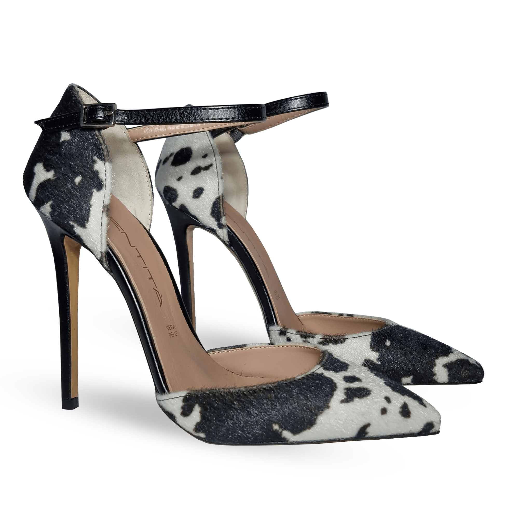 Identità Sandali SIMONA MUCCA NERO