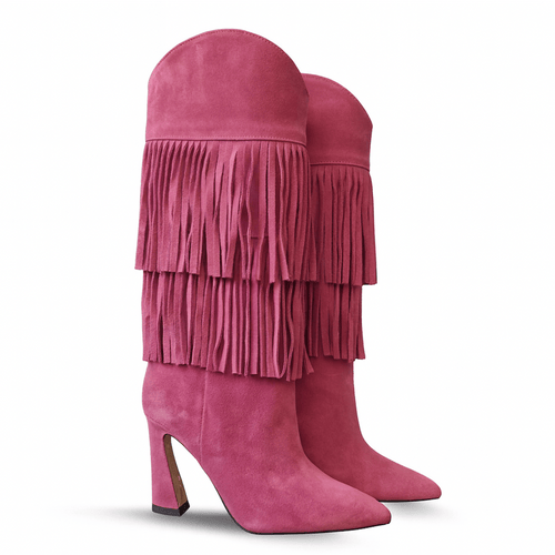 Identità Stivali ANTONIA CAMOSCIO FUCSIA