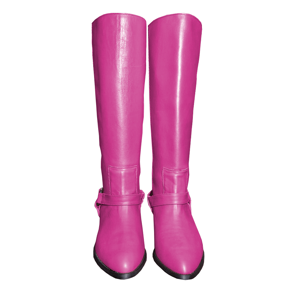 Identità Stivali DESIREE PELLE FUCSIA