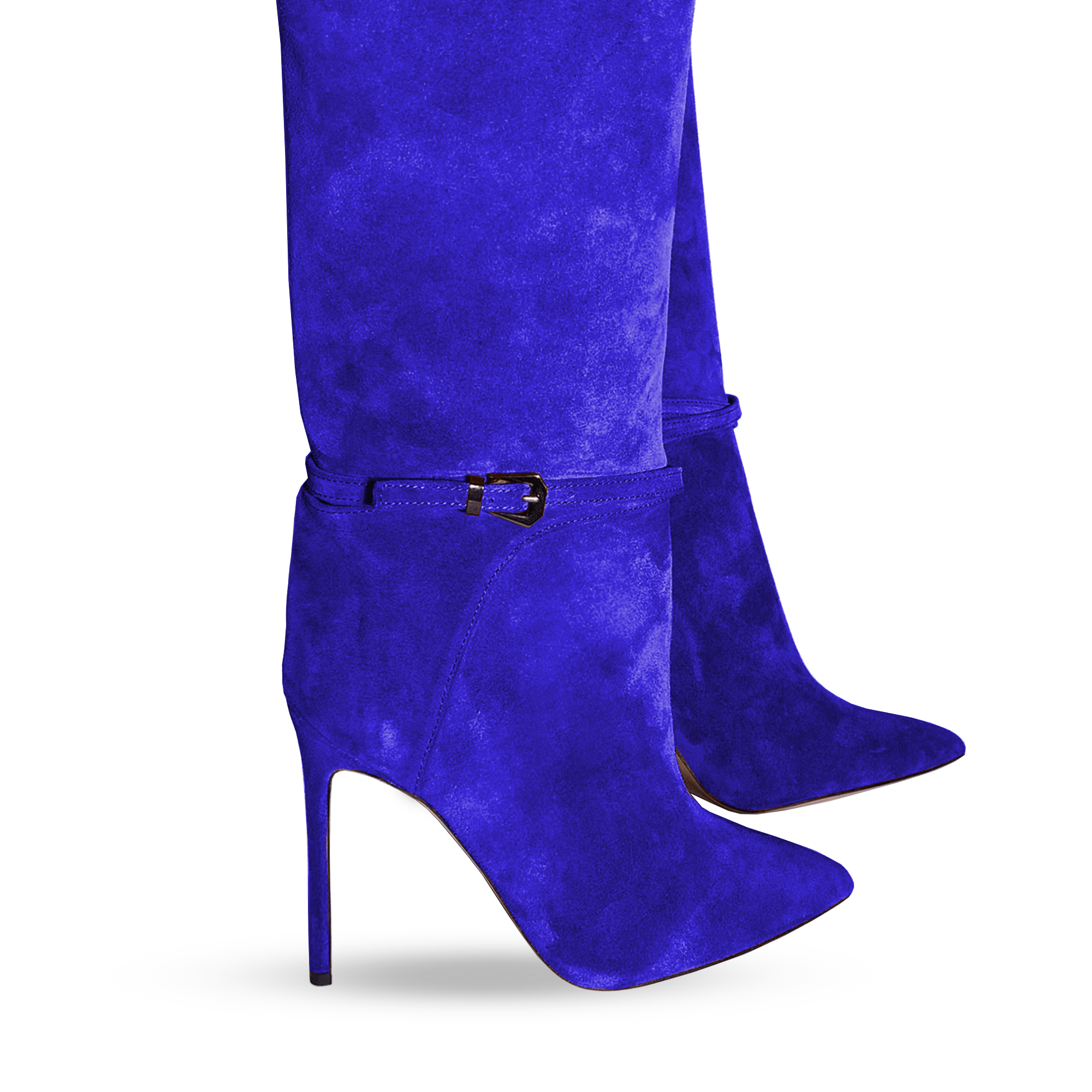 Identità Stivali LILY SUEDE BLU