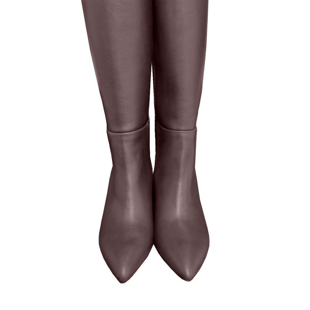 Identità Stivali MAJA PELLE TESTA DI MORO