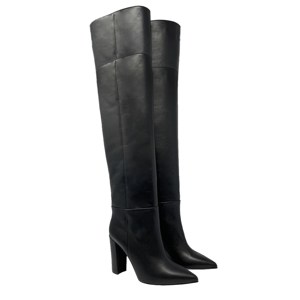 Identità Stivali RYAN PELLE NERO