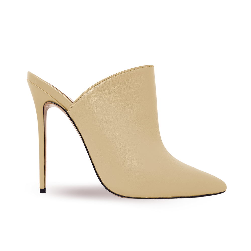 Identità Mules HEBA PELLE BEIGE