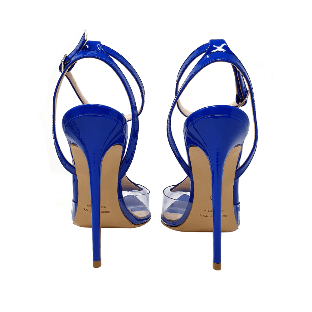 Identità Décolleté Slingback ERIKA VERNICE BLU PVC