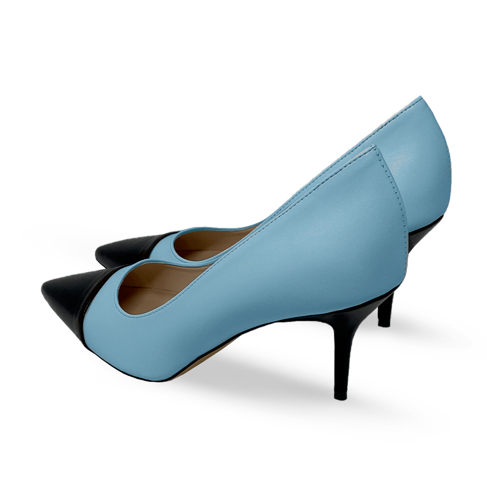 Identità Decollete VARTA PELLE BLU 70mm