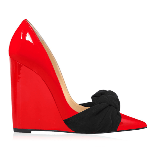 Identità Décolleté VICKY VERNICE ROSSO/NERO