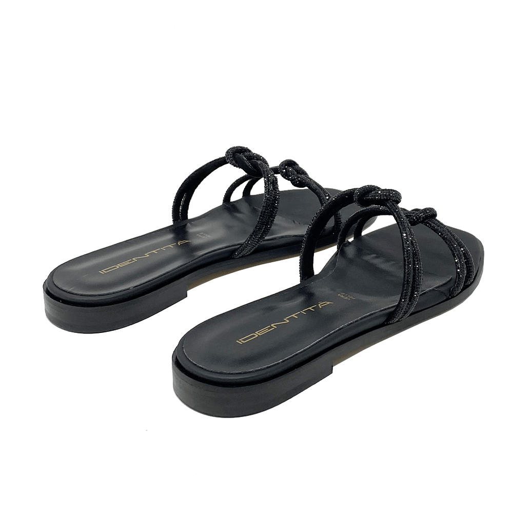 Identità Flat LINDA PELLE NERO