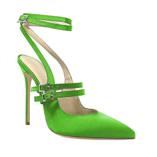 Identità Slingback CAROLINE RASO VERDE