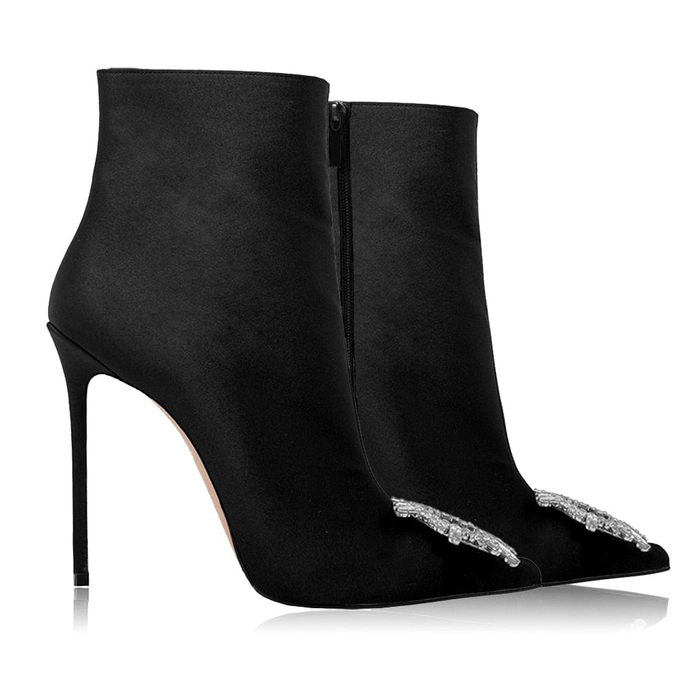 Identità Stivaletti AURA RASO NERO