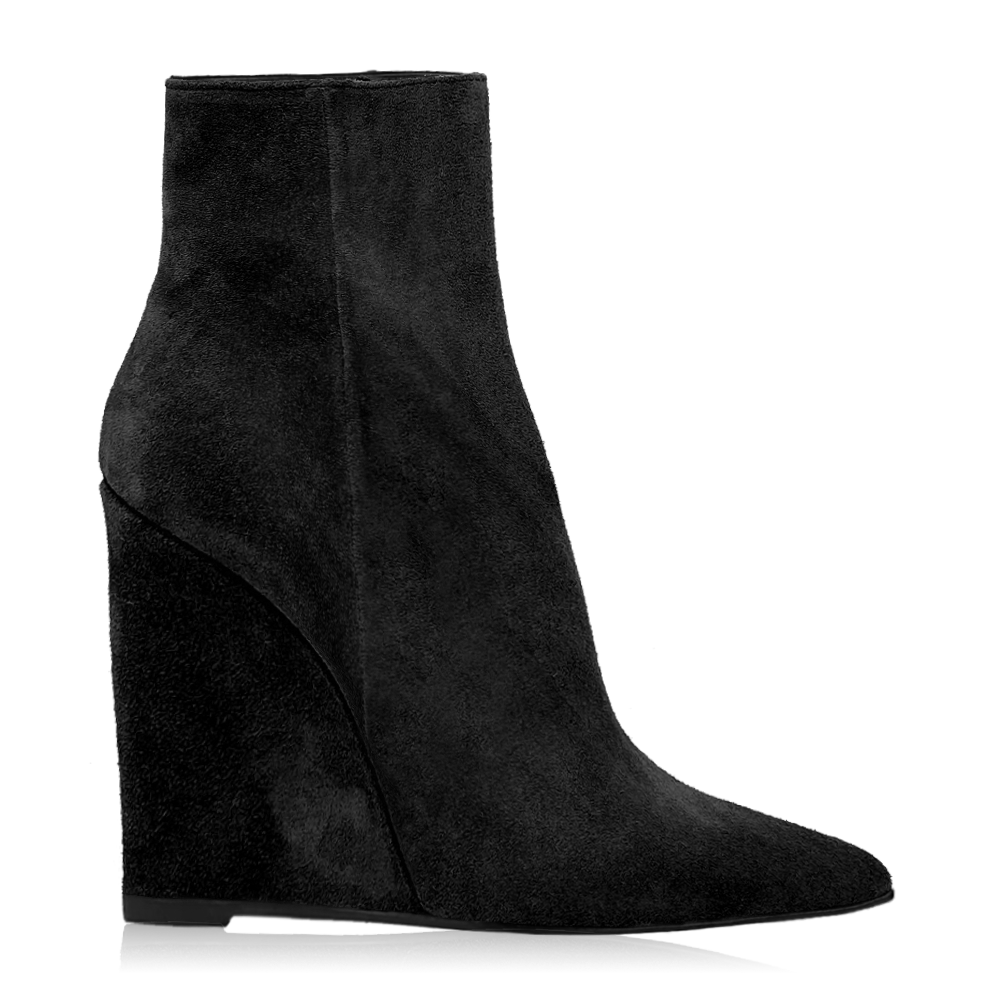 Identità Stivaletti WANDA CAMOSCIO NERO