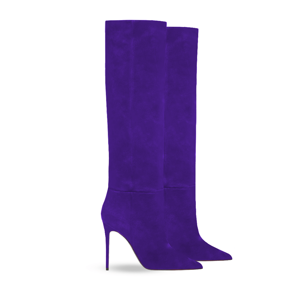 Identità Stivali ALIEEN SCAMOSCIATO VIOLA